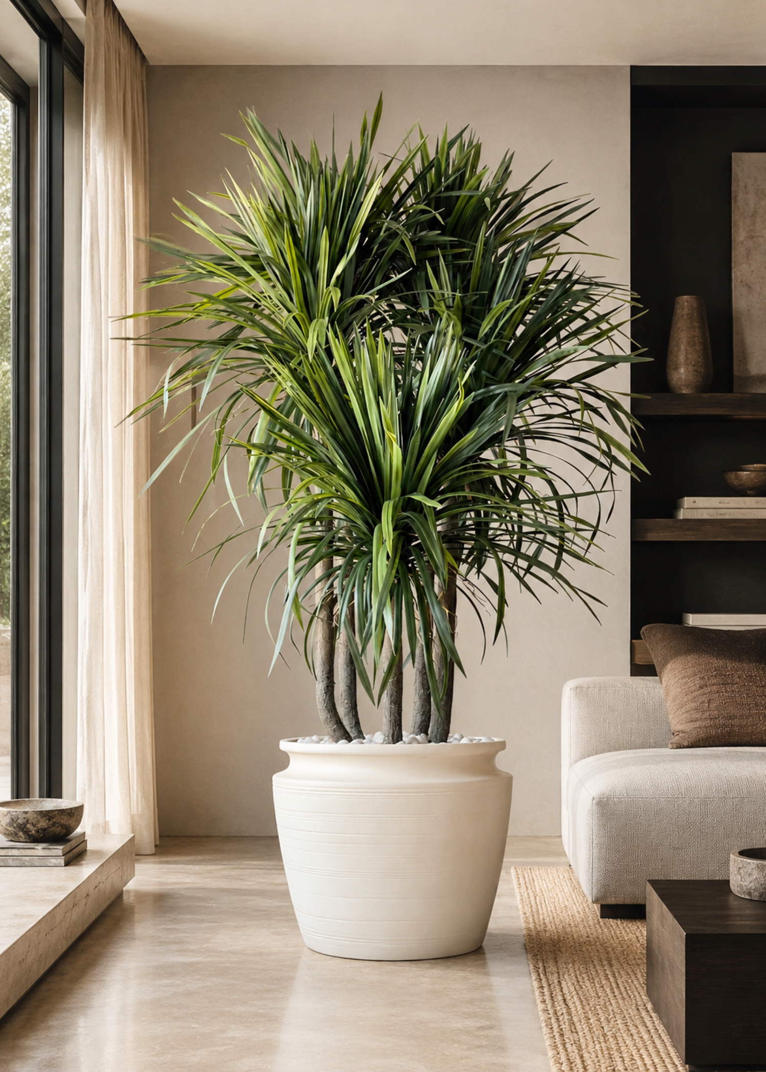 Artificial Dragon Quintara Plant - 7 Feet
