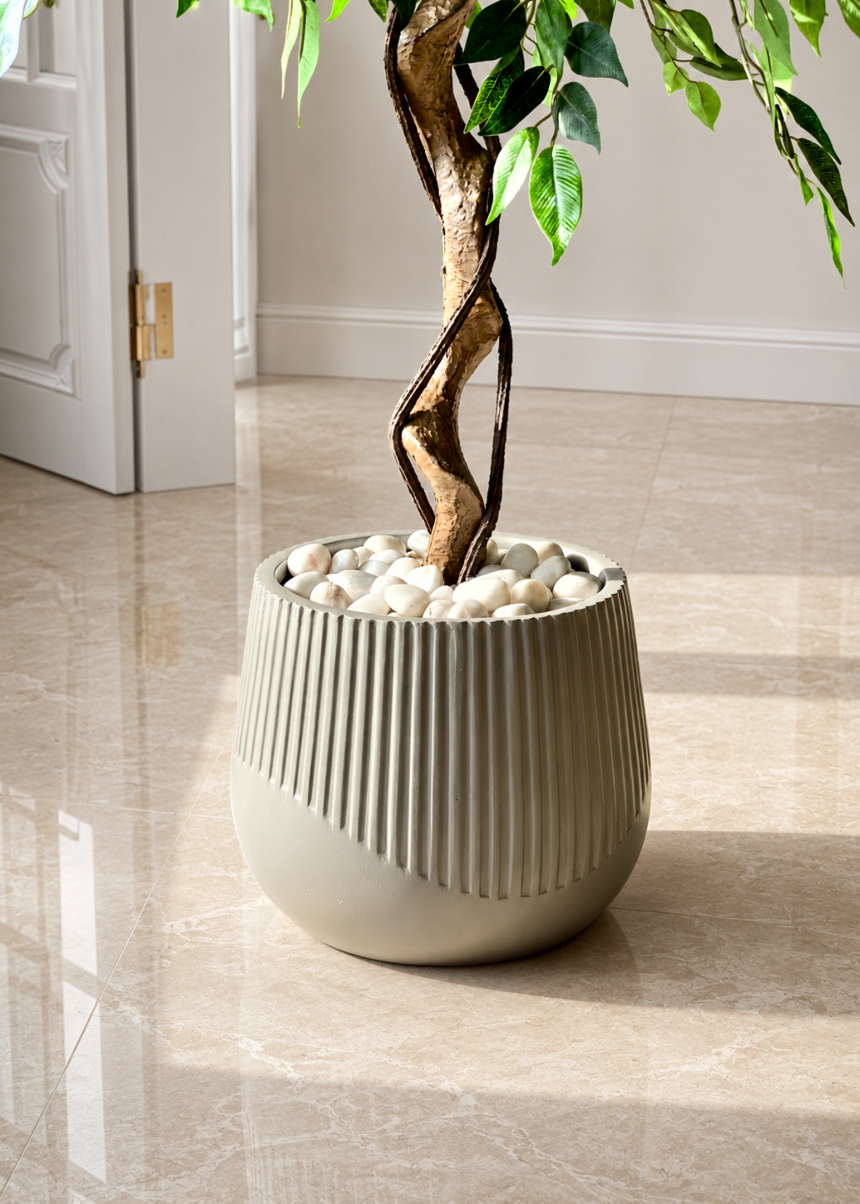 Cassan Planters - Light Grey