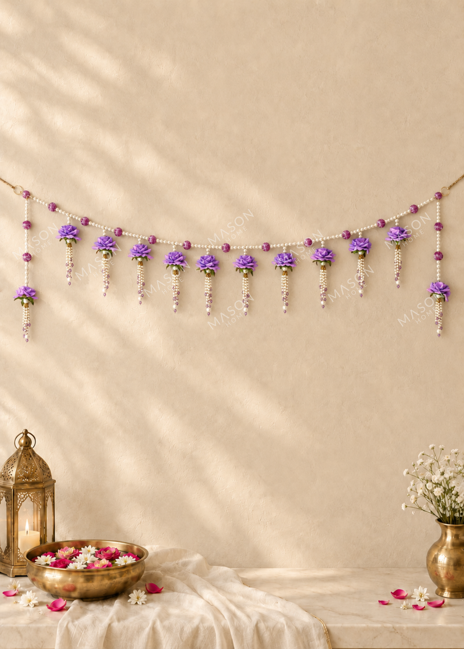 Mehr Purple Bloom Toran