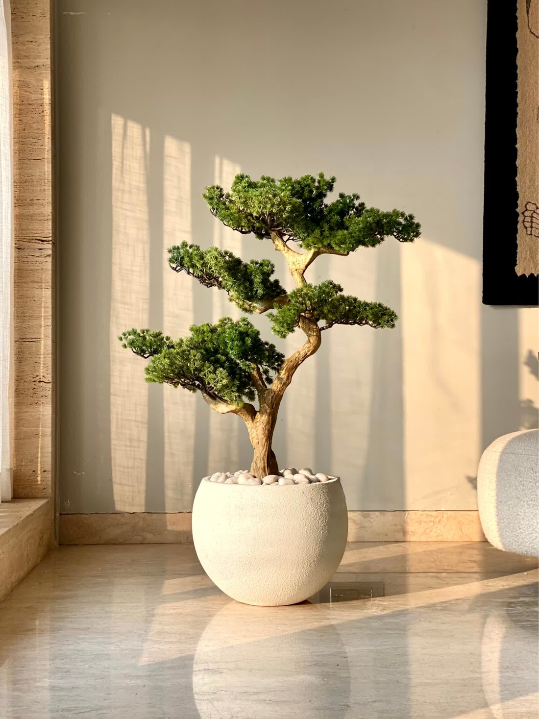 Artificial Zen Bonsai Plant - 3.5 Feet