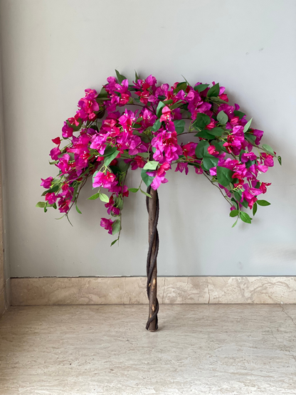 Artificial Pink Bougainvillea Plant - 3.5 Feet