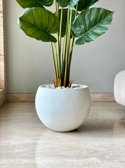 Lithos Planters - Chalk White