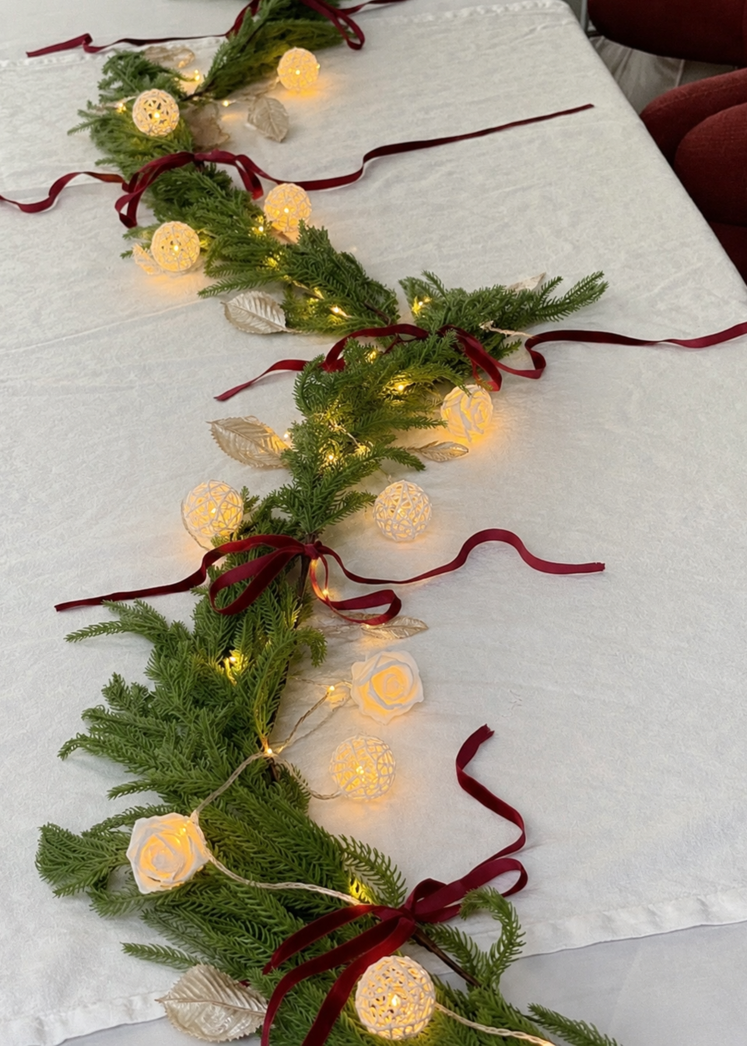 Blossom Garland - Beige