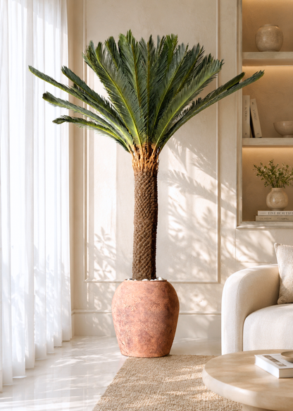 Artificial Sago Cycas Plant - 7 Feet