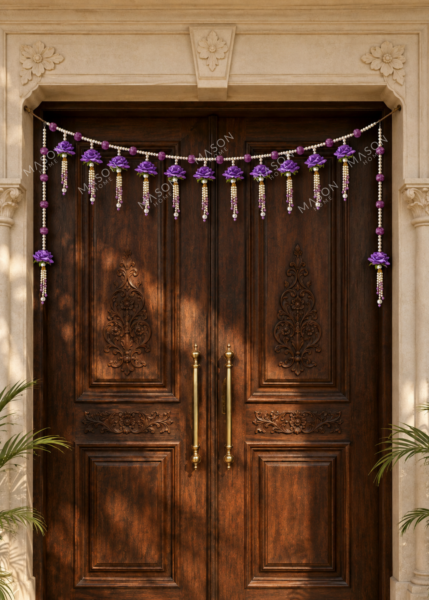 Mehr Purple Bloom Toran