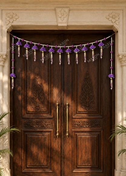 Mehr Purple Bloom Toran
