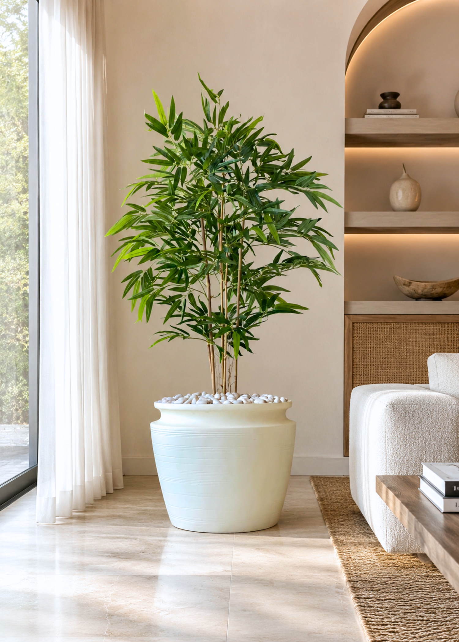 Morrow Planters - Ivory