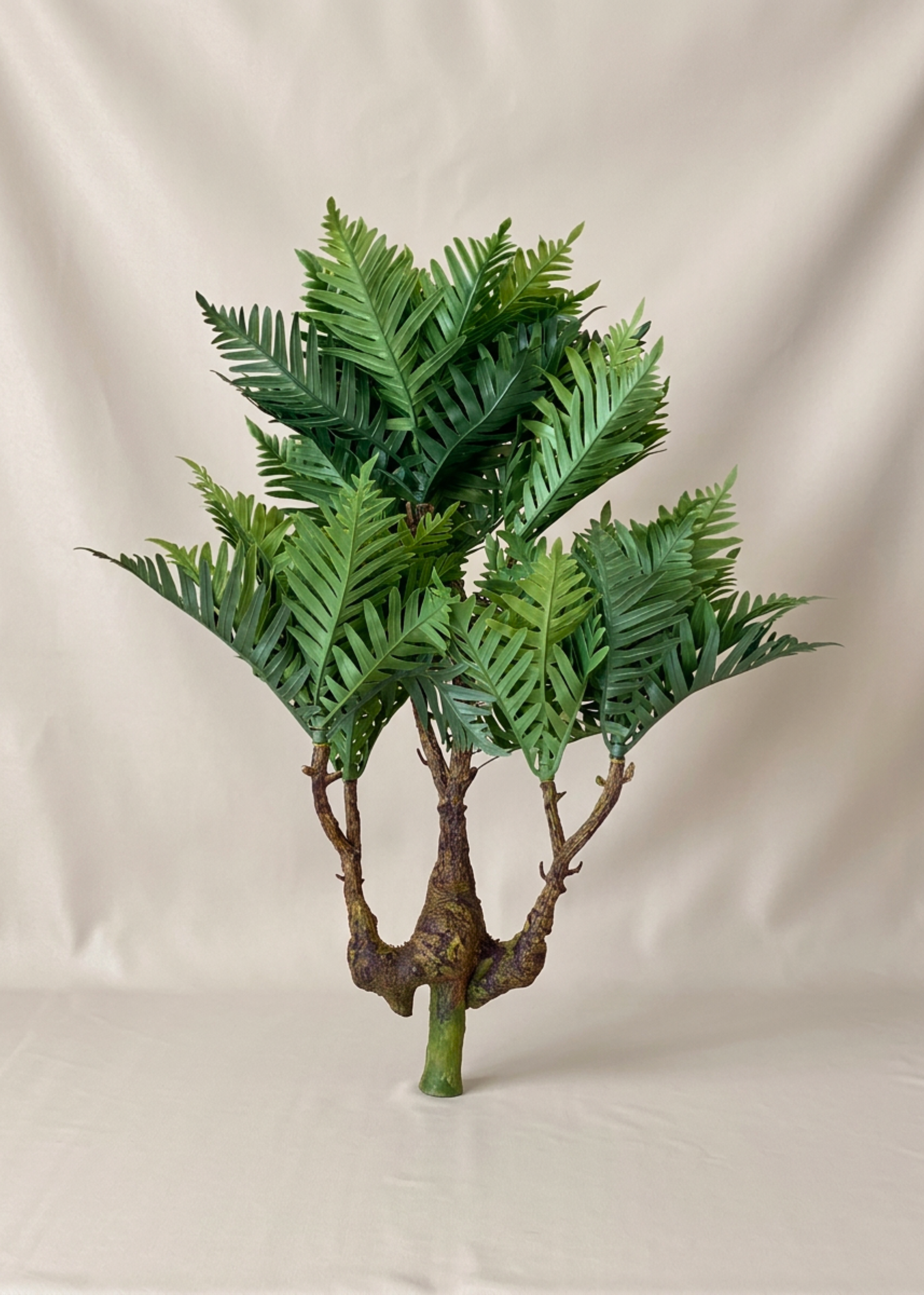 Artificial Palm Bonsai Plant - 2 Feet