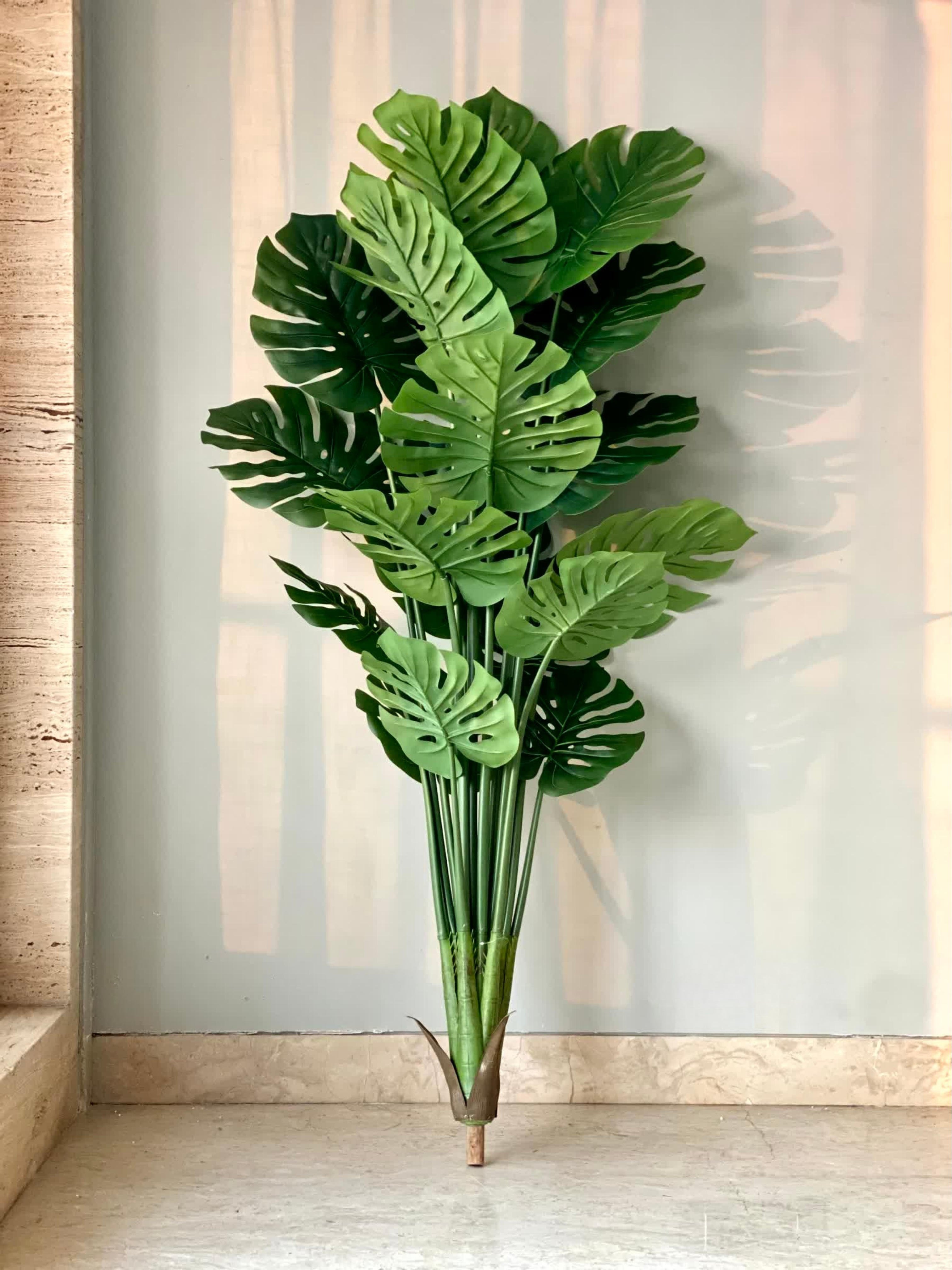 Artificial Tropical Monstera Plant - 5 Feet