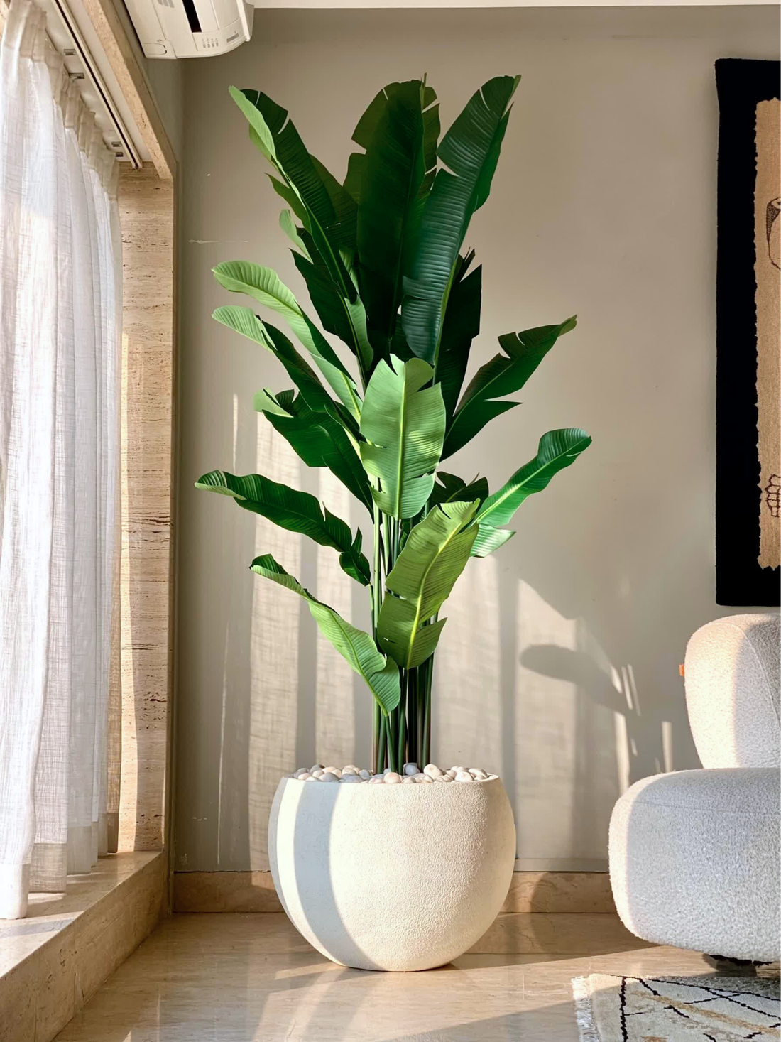 Artificial Coastal Palm Plant - 7 Feet
