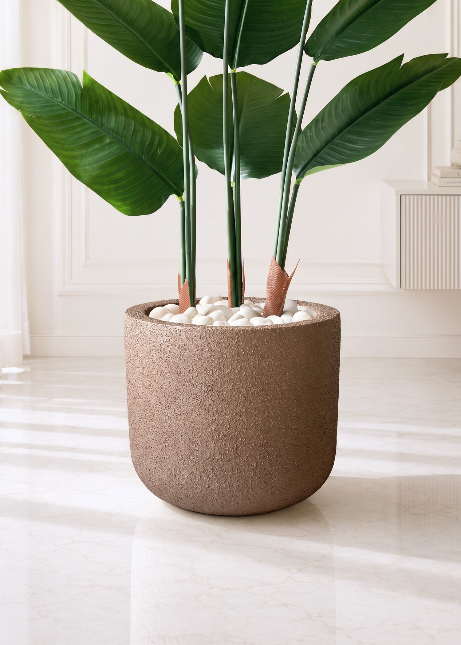 Mysa Planter - Brown