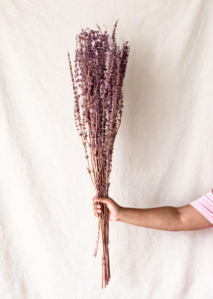 Artificial Meadow Grass Bunch - Purple
