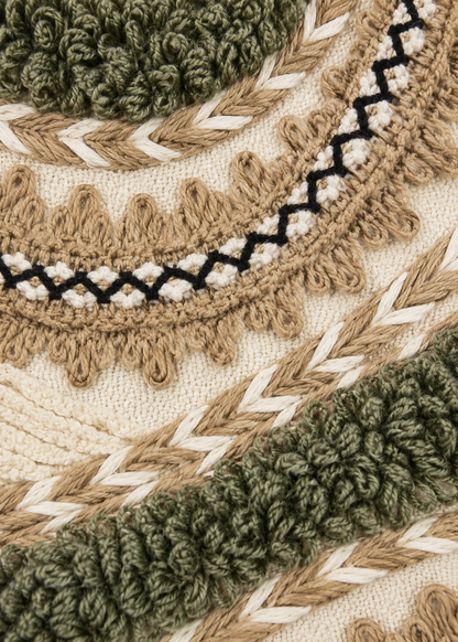 Moss Wave Cushion Cover
