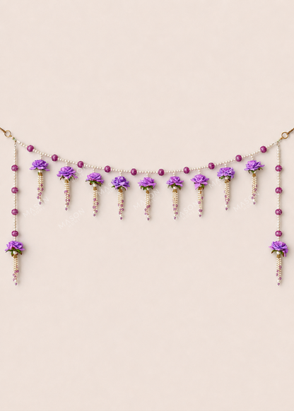 Mehr Purple Bloom Toran