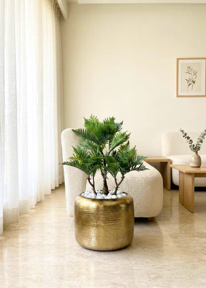 Artificial Palm Bonsai Plant - 2 Feet