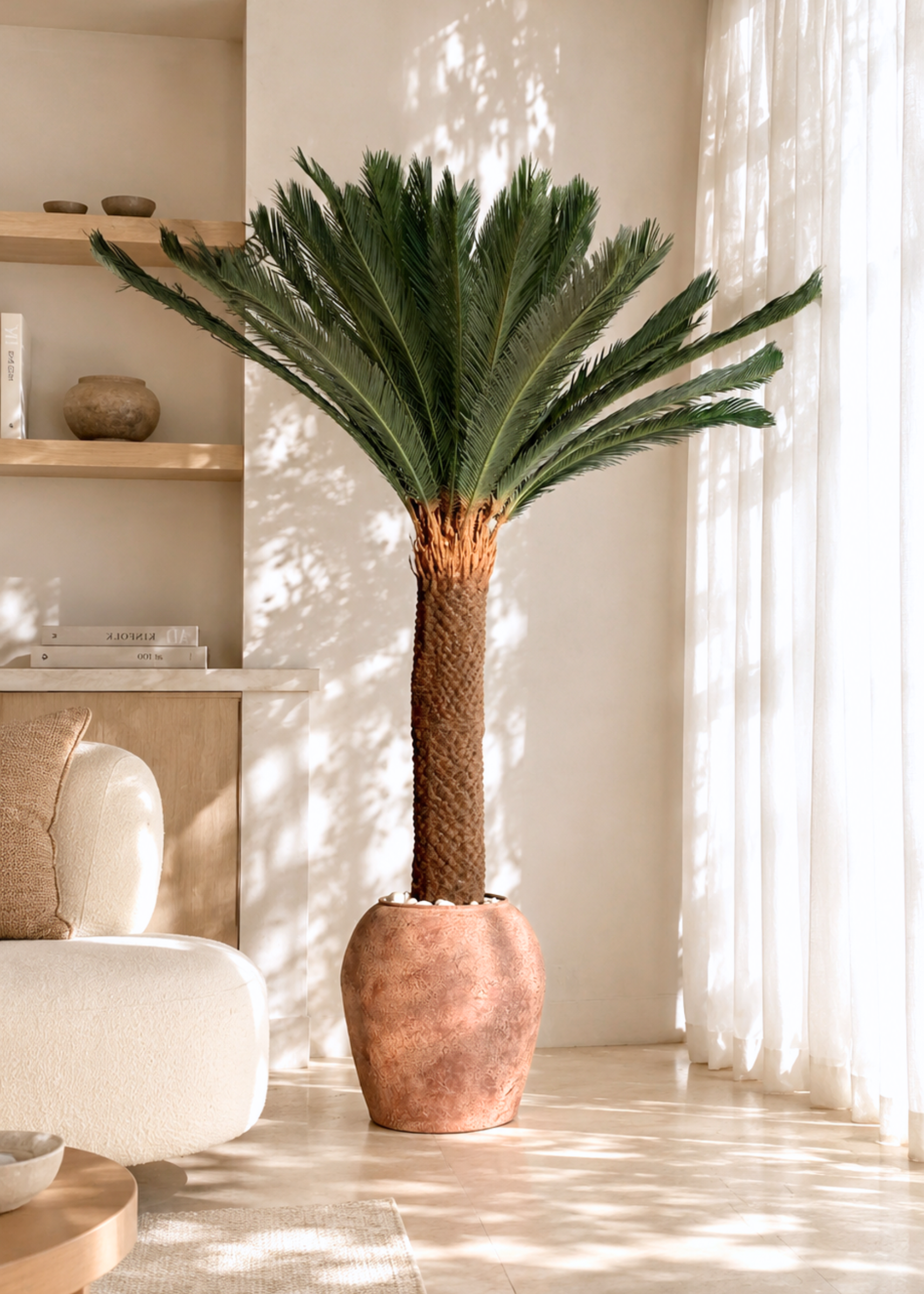 Artificial Sago Cycas Plant - 7 Feet