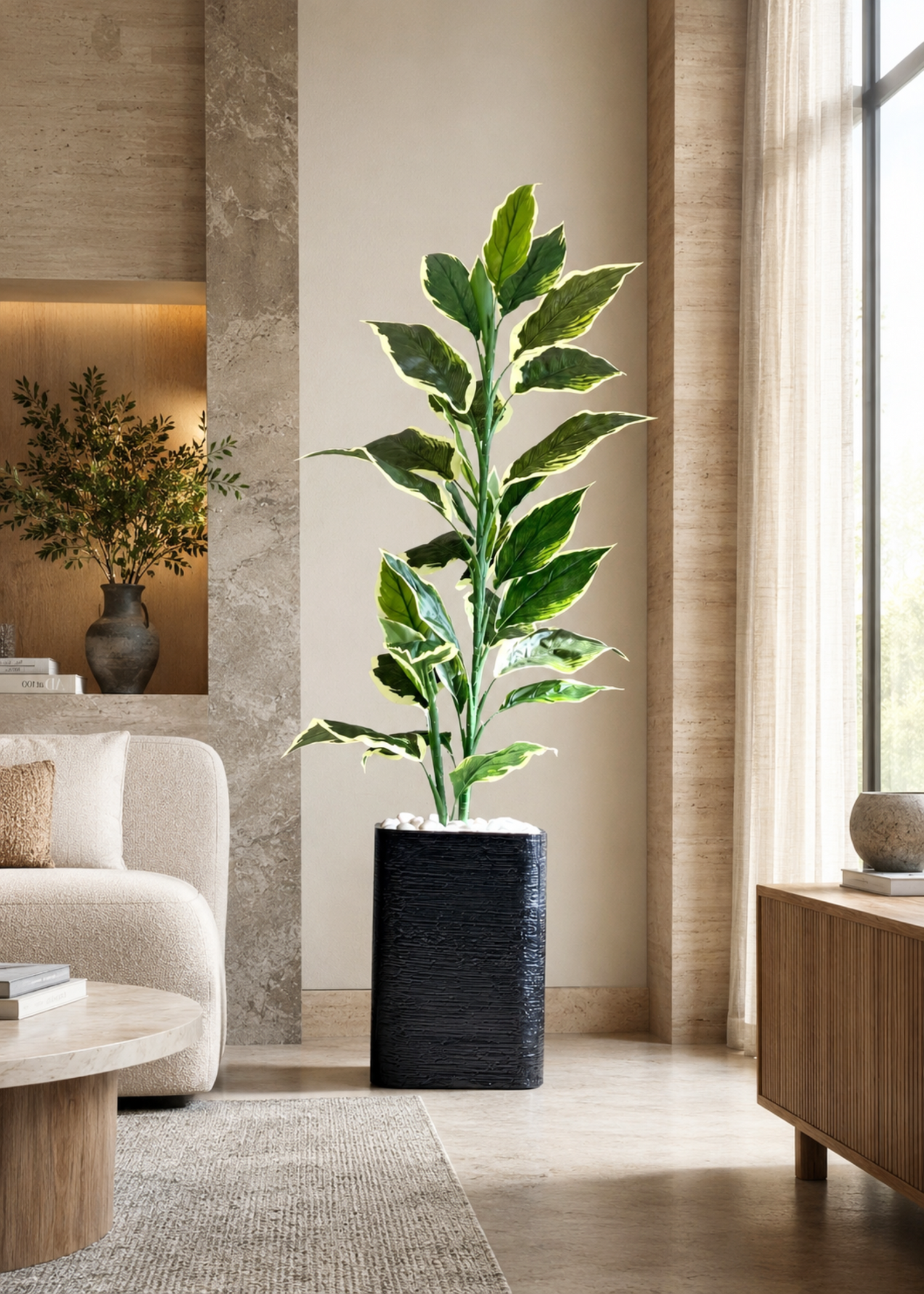 Hudson Square Planters - Black