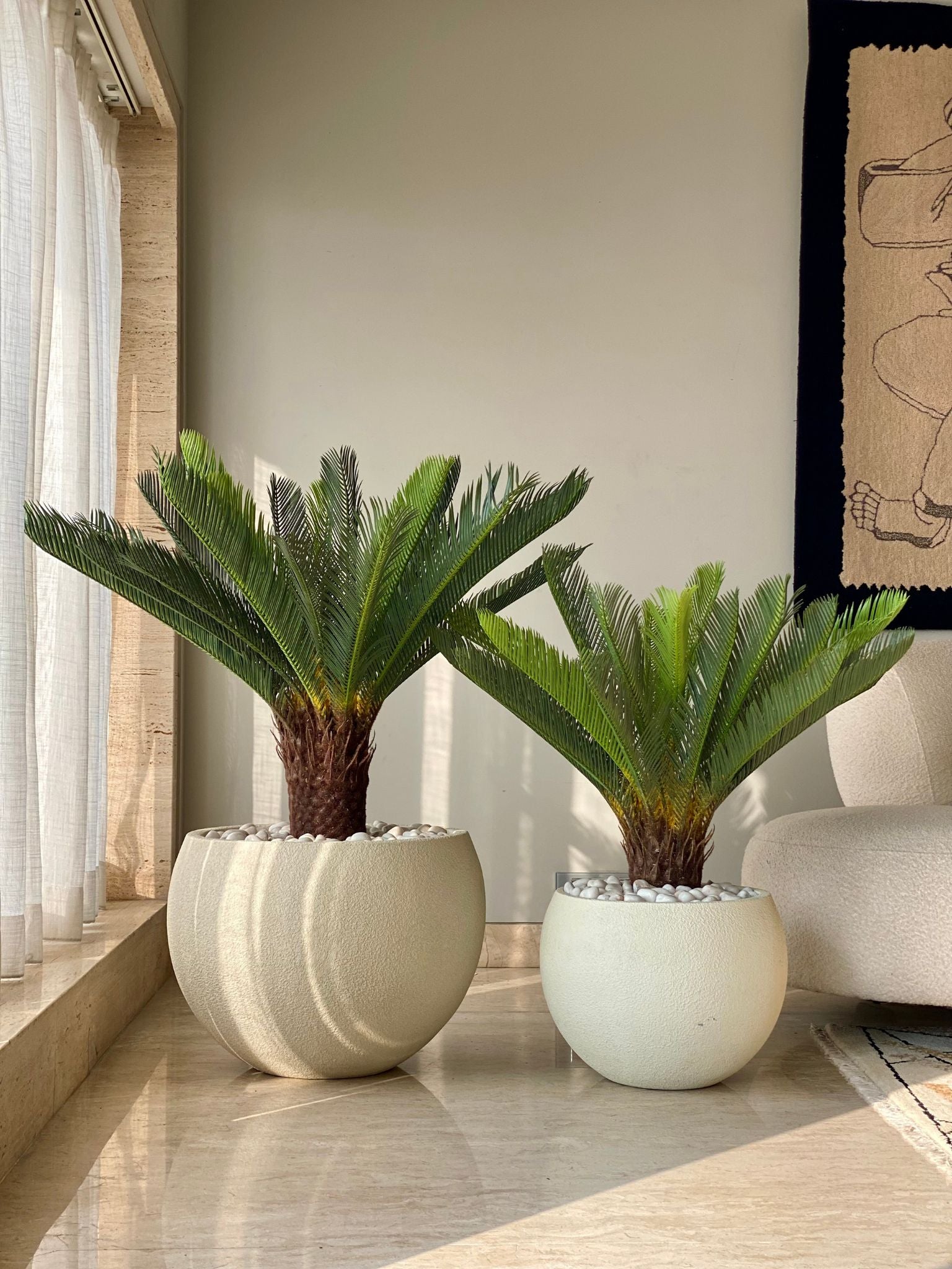 Artificial Cycas Plant - 2.5 Feet