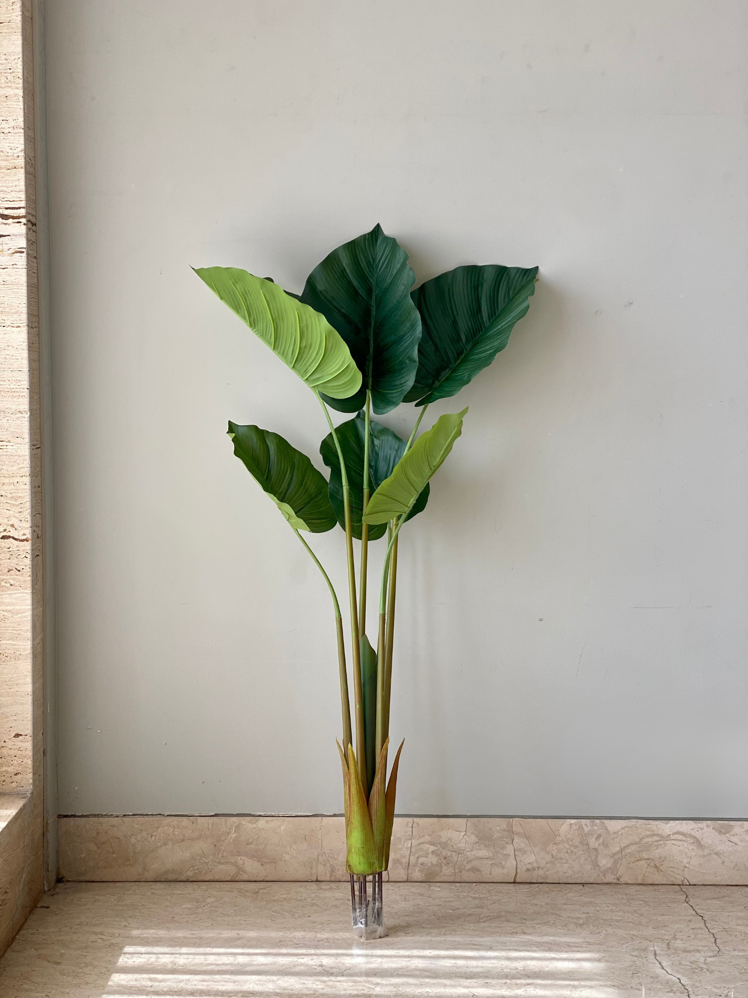 Artificial Evergreen Pothos Plant - 3.5  Feet