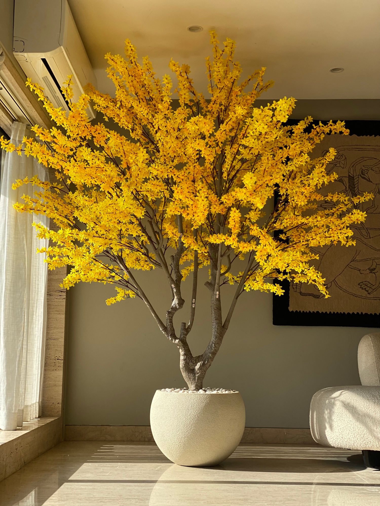 Artificial Spring Jasmine Plant- 8 Feet
