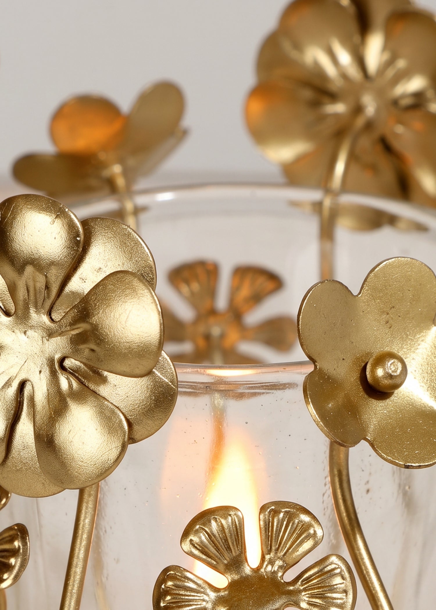 Floral Votive (Single Piece)