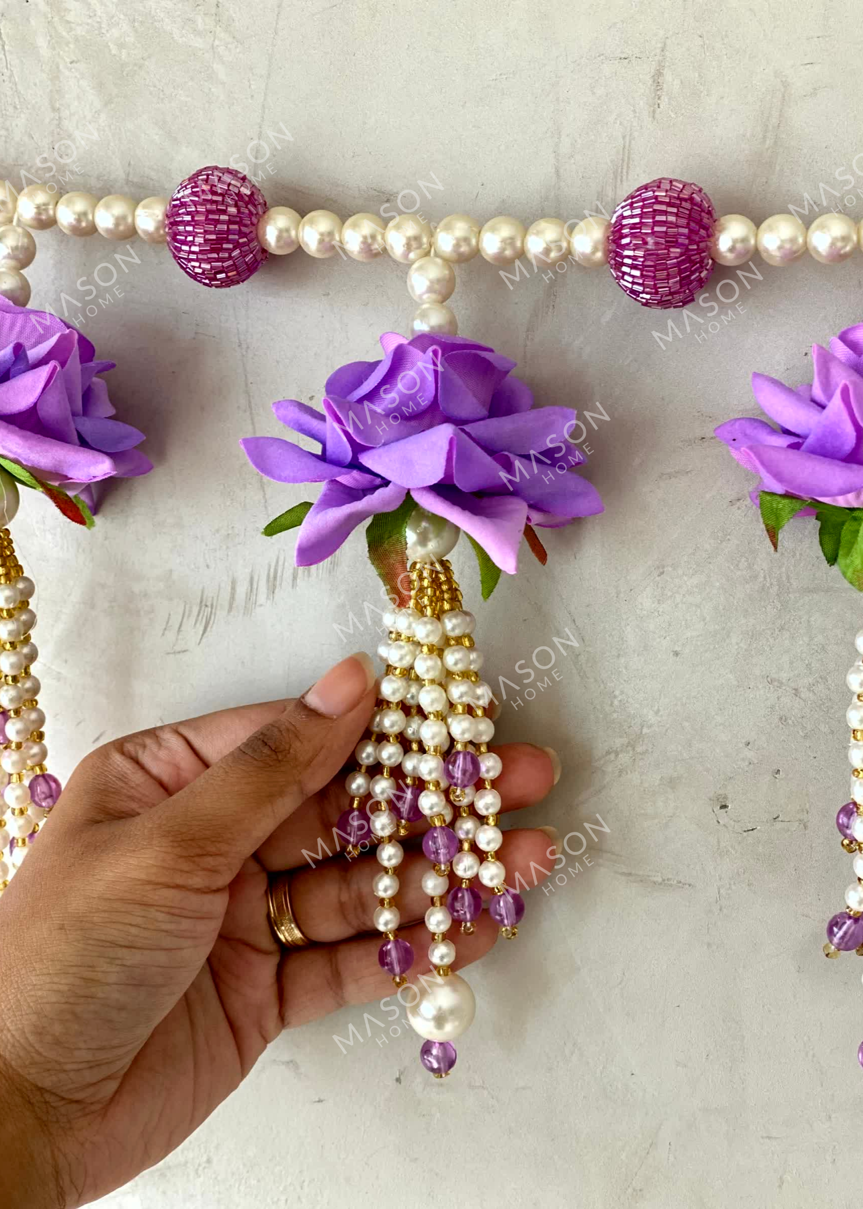 Mehr Purple Bloom Toran
