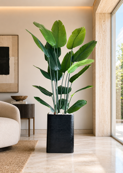 Hudson Square Planters - Black