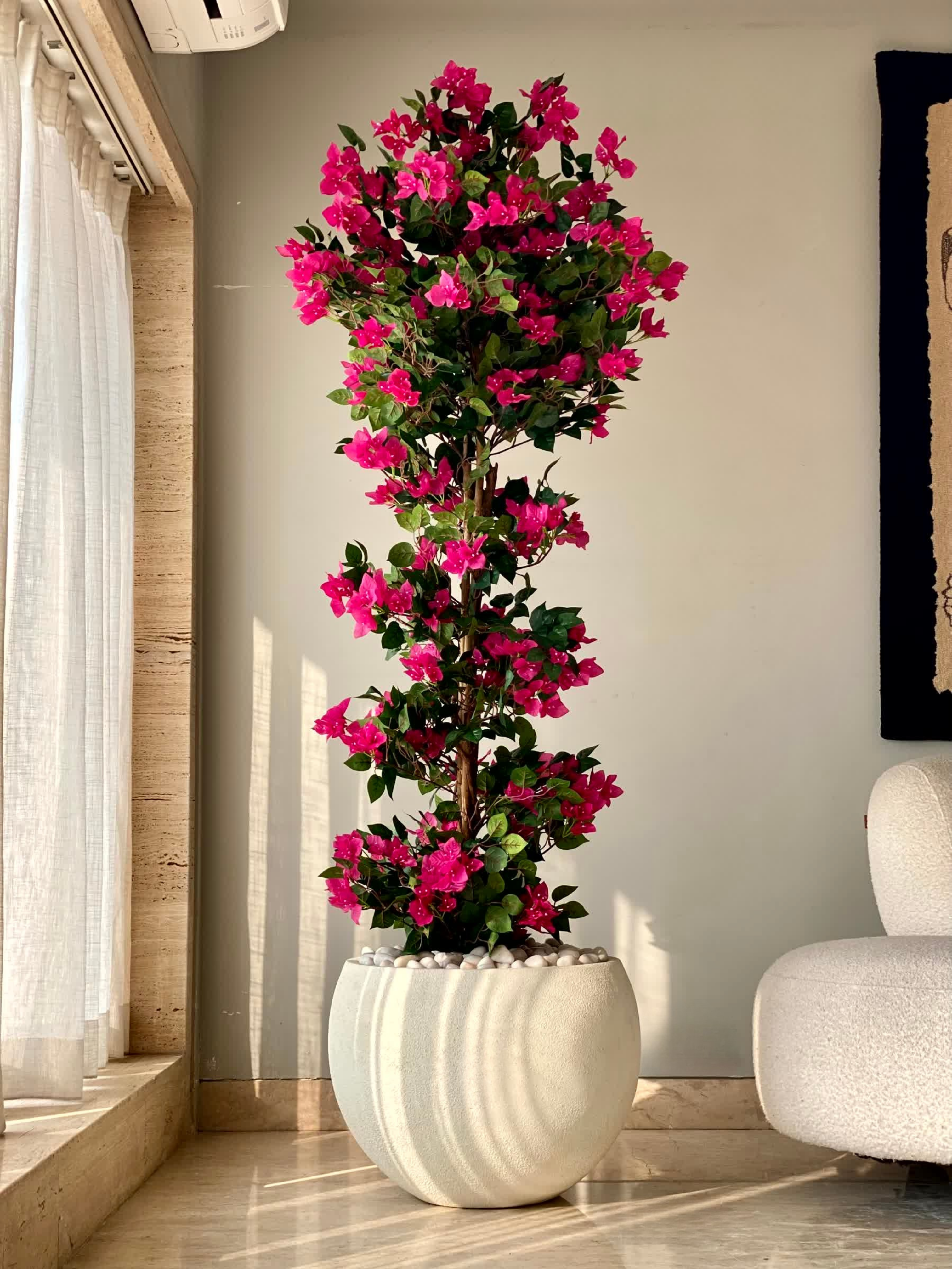 Artificial Veil Bougainvillea Plant - 6 Feet