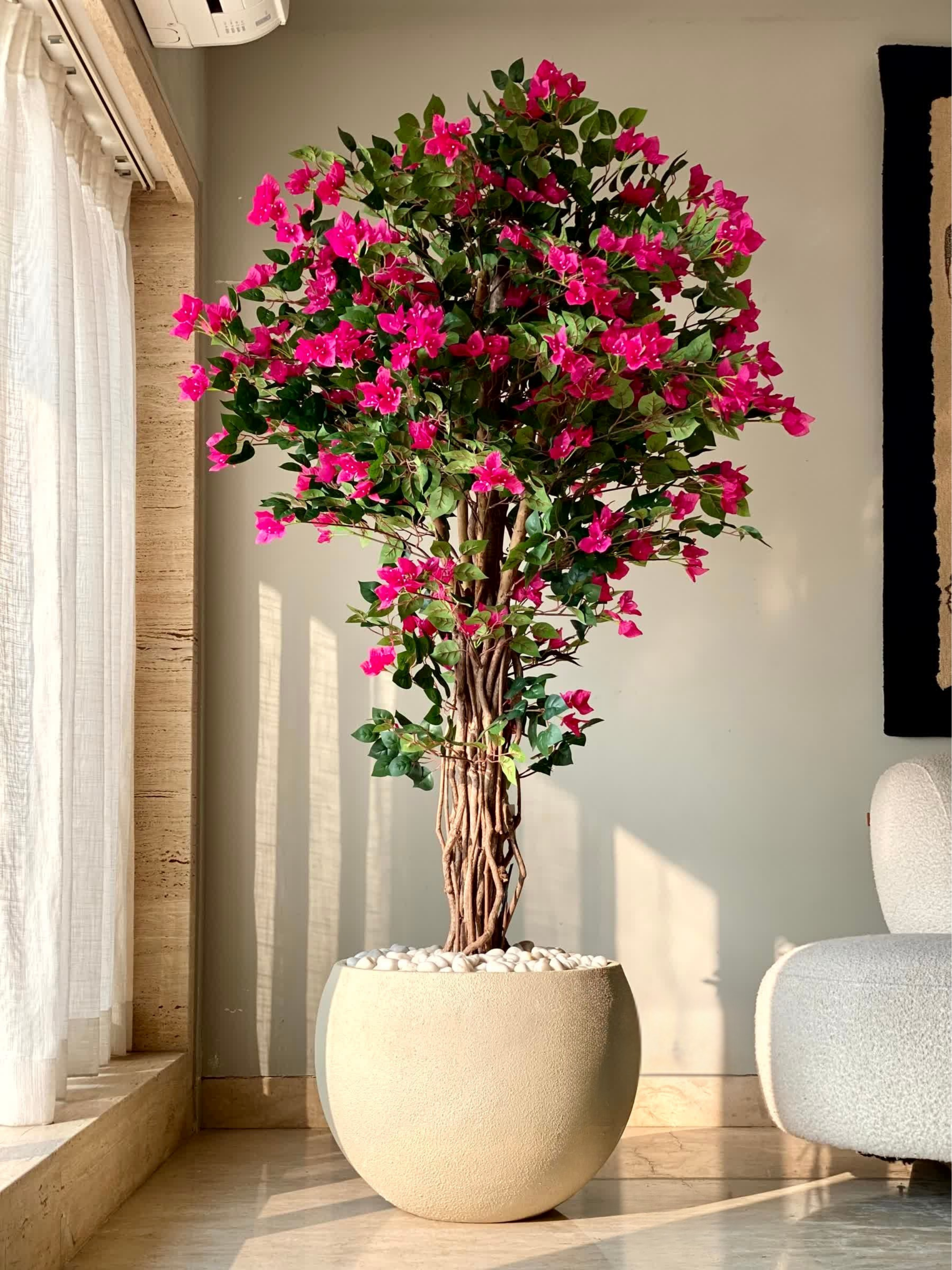 Artificial Bougainvillea Bloom Plant - 6 Feet