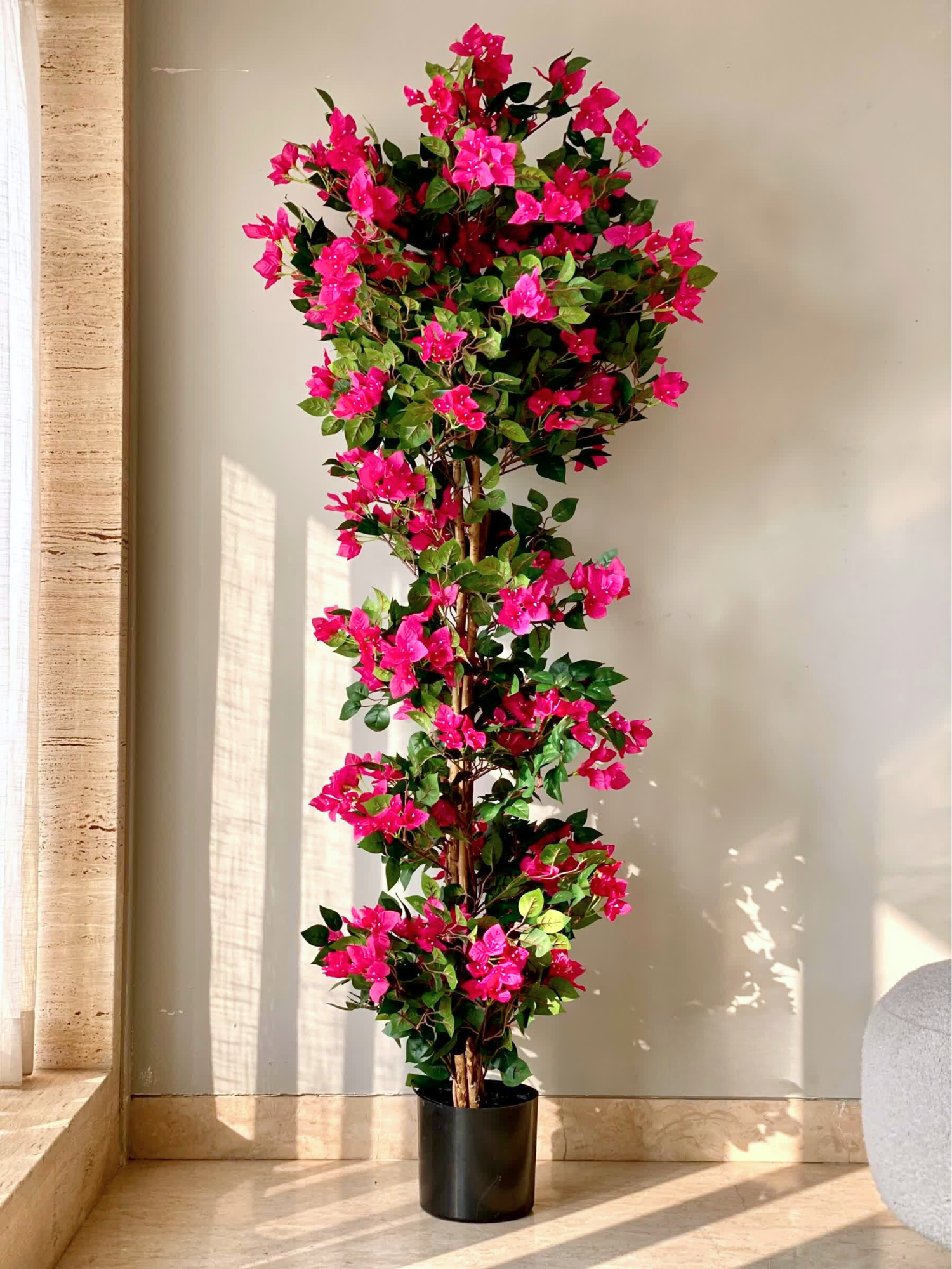 Artificial Veil Bougainvillea Plant - 6 Feet