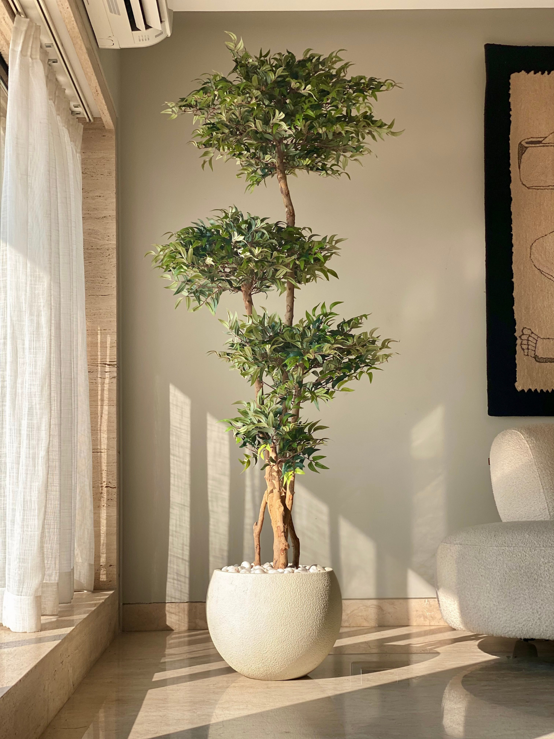 Artificial Ruscus Lush Plant - 6 Feet