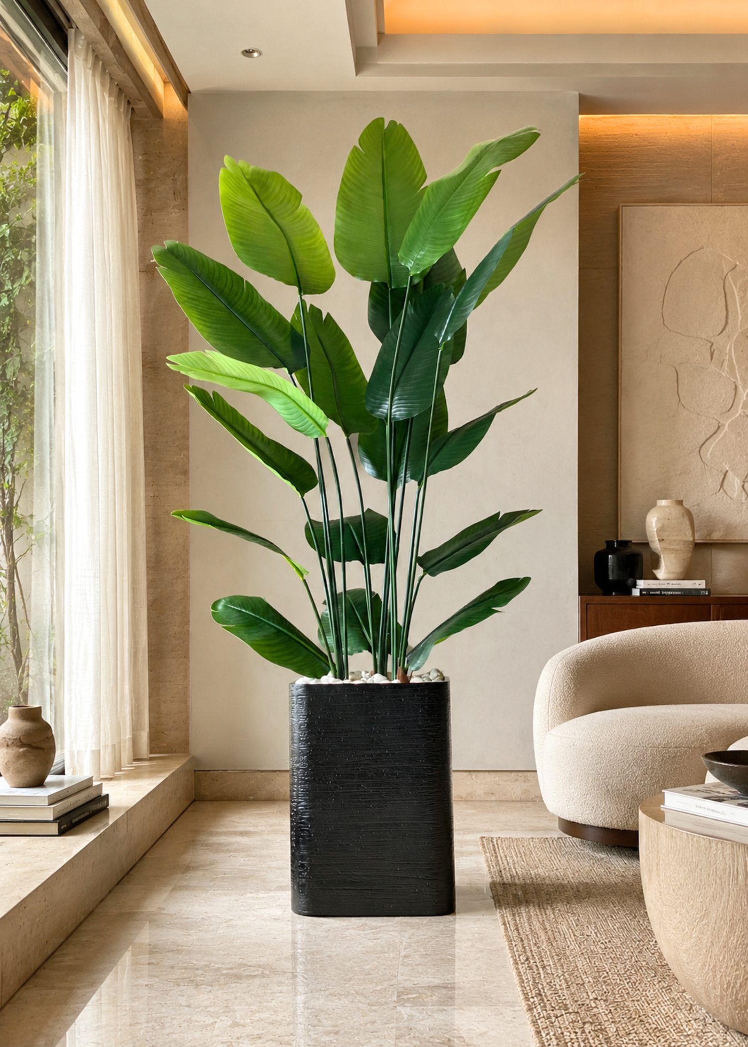 Hudson Square Planters - Black