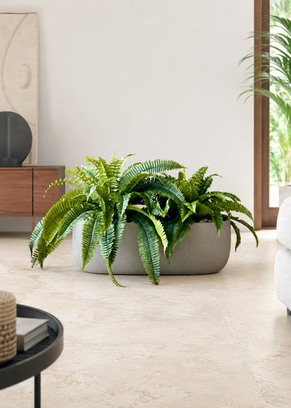 Cove Rectangle Planters - Light Grey
