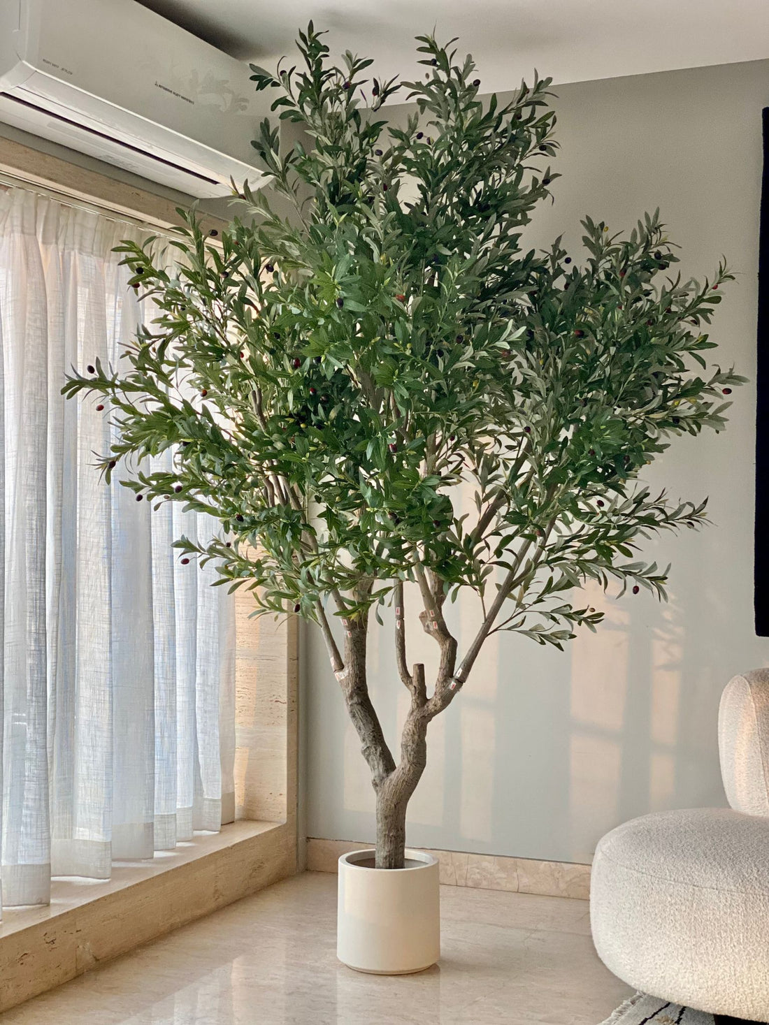 Artificial Olive Allure Plant -  8 Feet