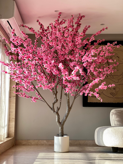 Artificial Cherry Blossom Plant - 8 Feet