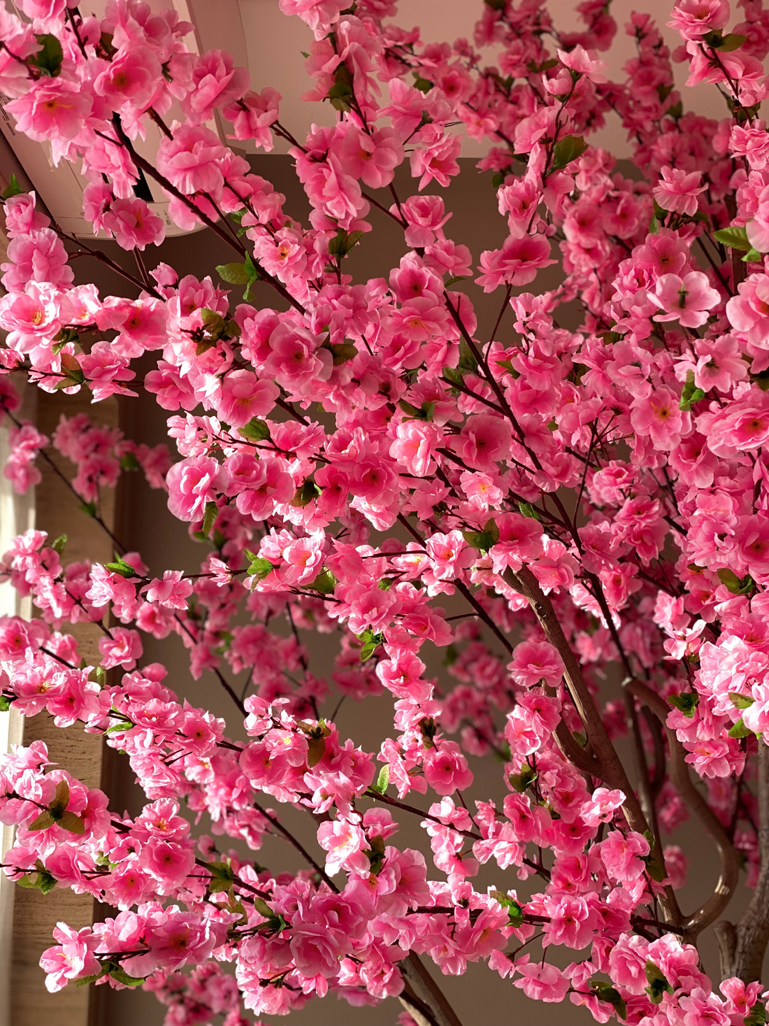 Artificial Cherry Blossom Plant - 8 Feet