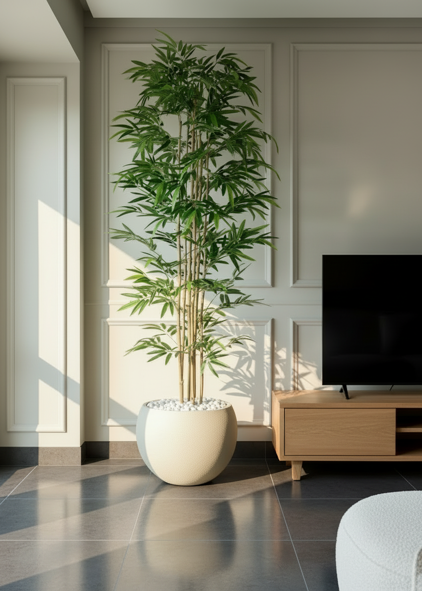 Artificial Bamboo Bliss Plant - 8 Feet