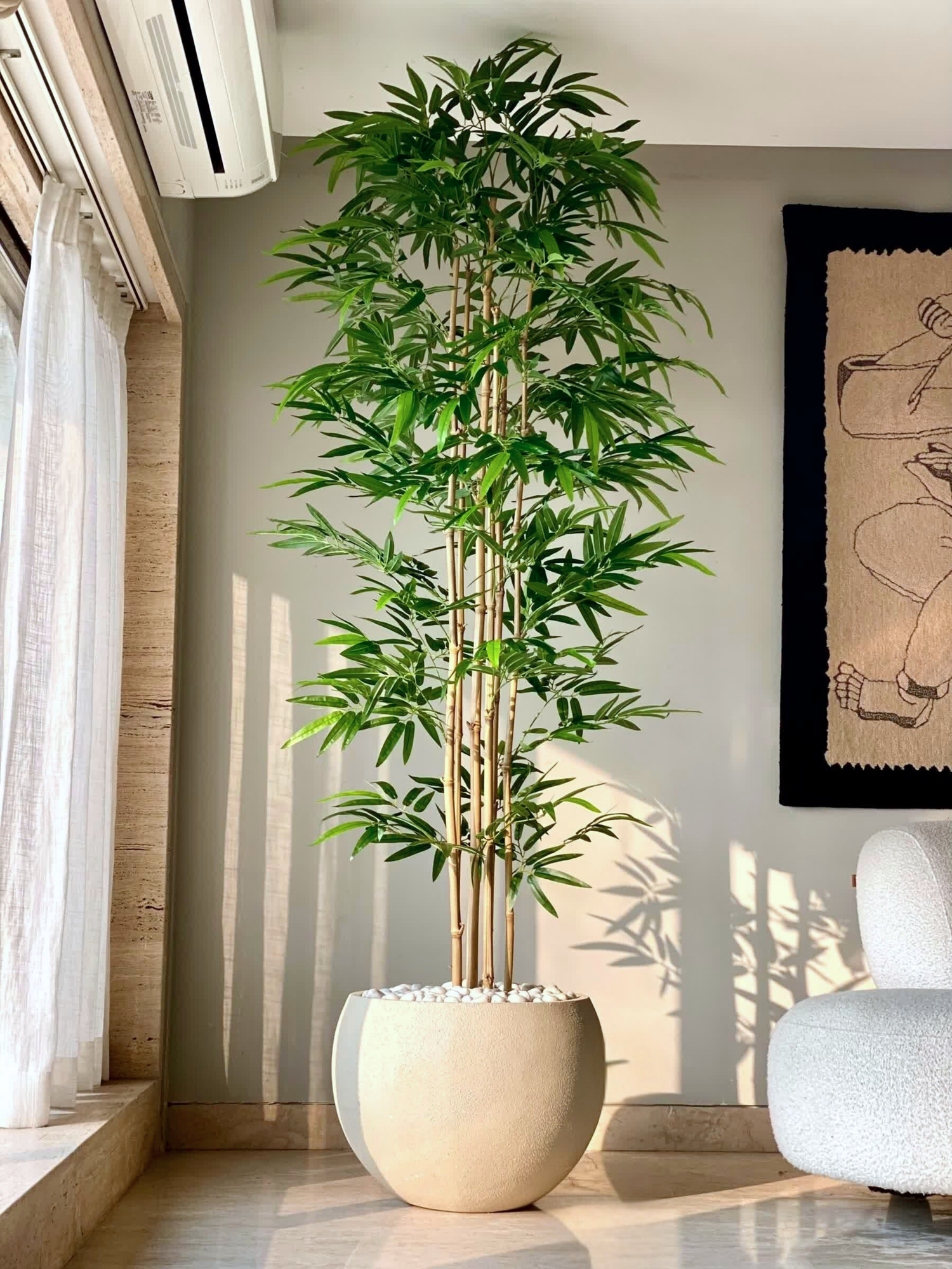 Artificial Bamboo Bliss Plant - 8 Feet