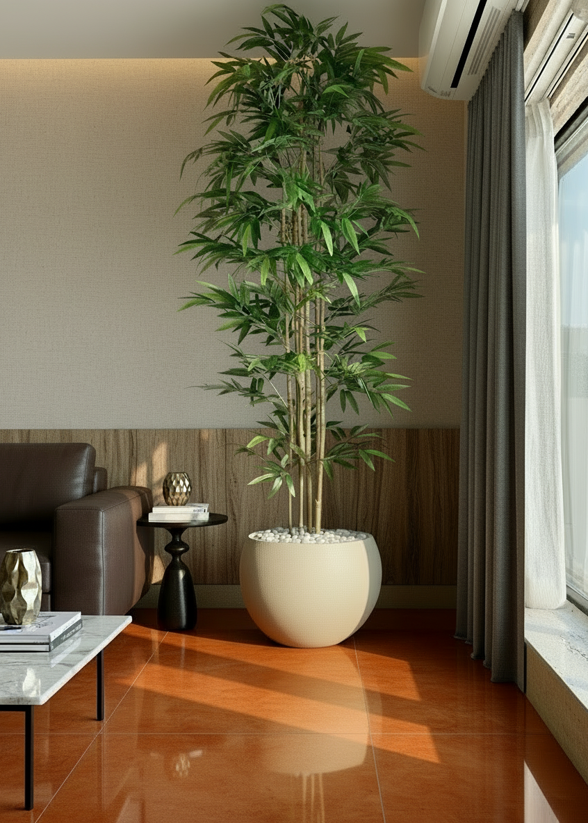 Artificial Bamboo Bliss Plant - 8 Feet