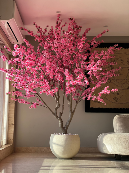 Artificial Cherry Blossom Plant - 8 Feet