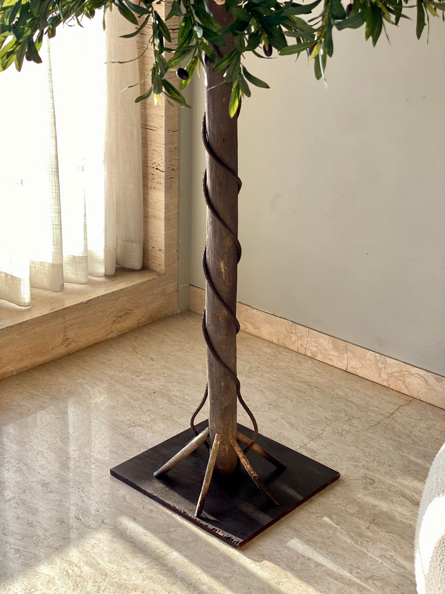 Artificial Olive Plant - 8.5 Feet