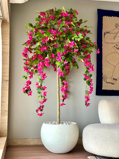 Artificial Cascade Bougainvillea Plant-  6 Feet