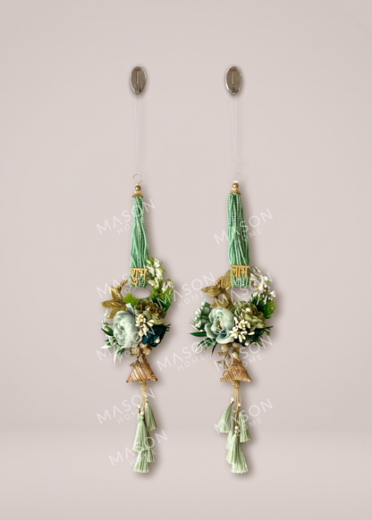 Festive Bead &amp; Bloom Shubh Labh - Set of 2