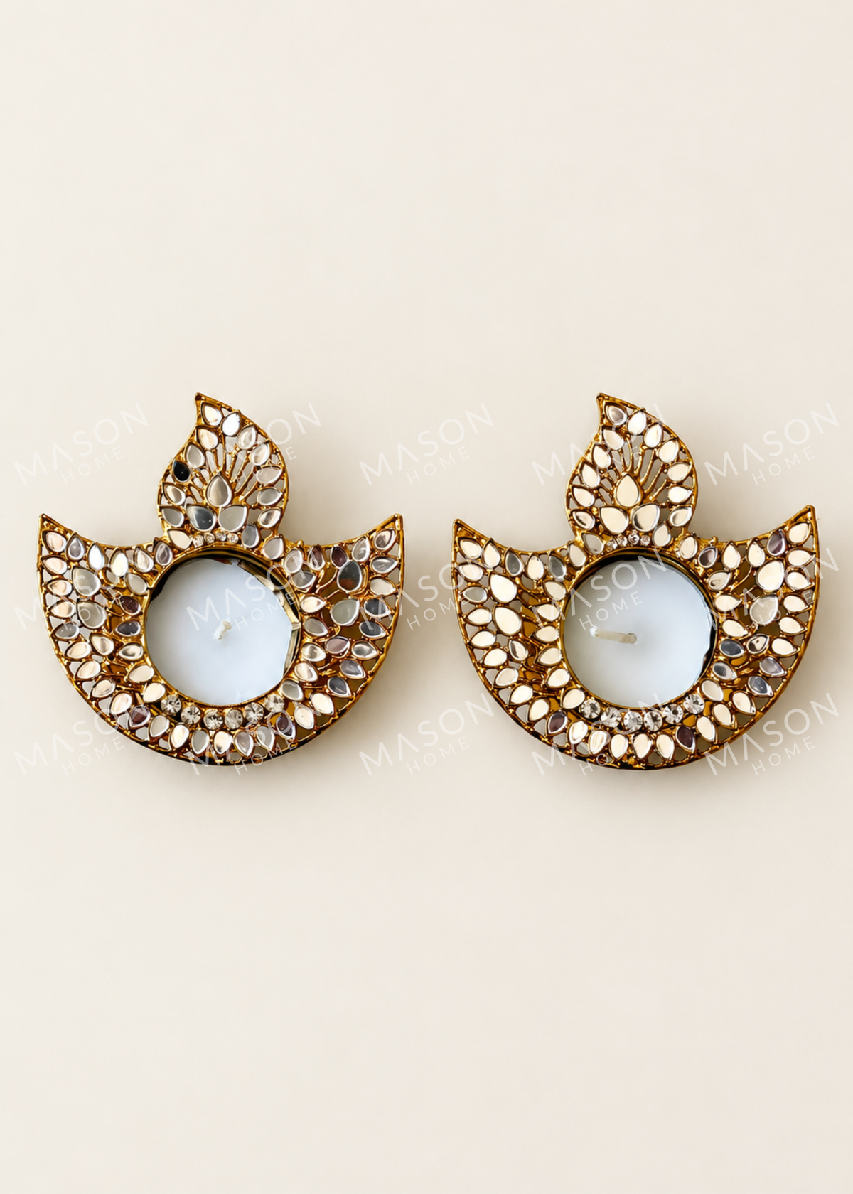 Festive Noorika Diya - Set of 2