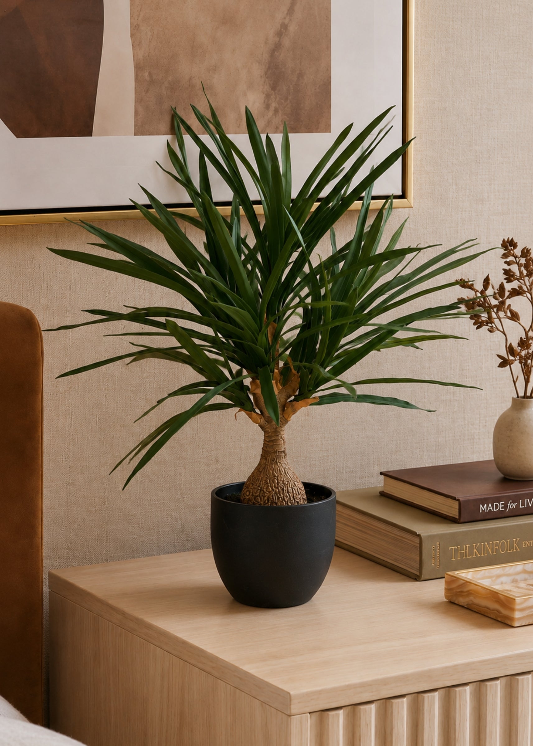 Artificial Yucca Cane Plant