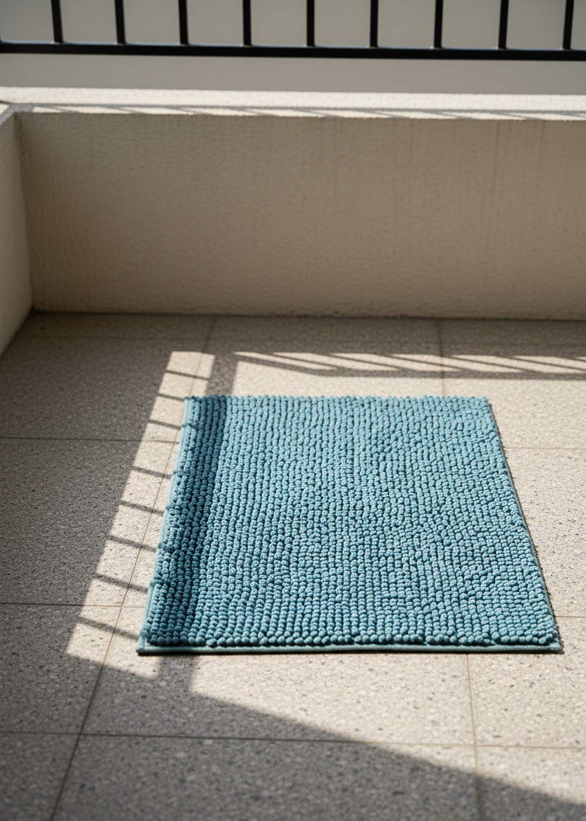Aura Bath Mat - Turquoise