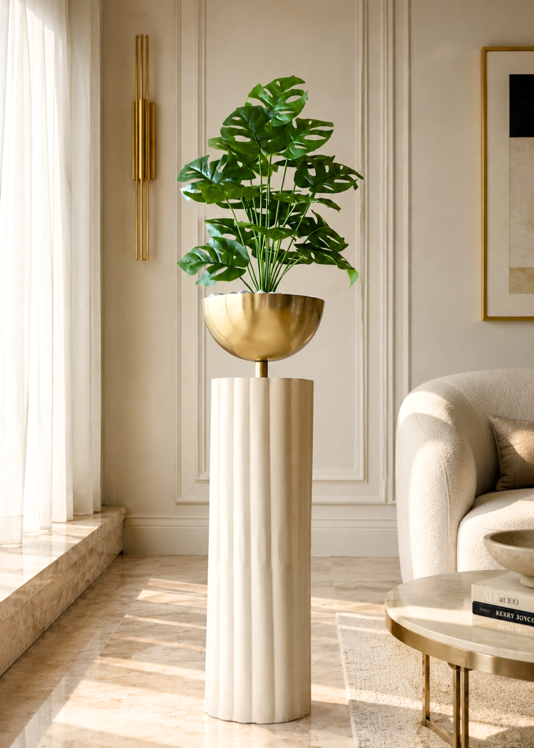 Artificial Botanic Monstera Plant- 2 Feet