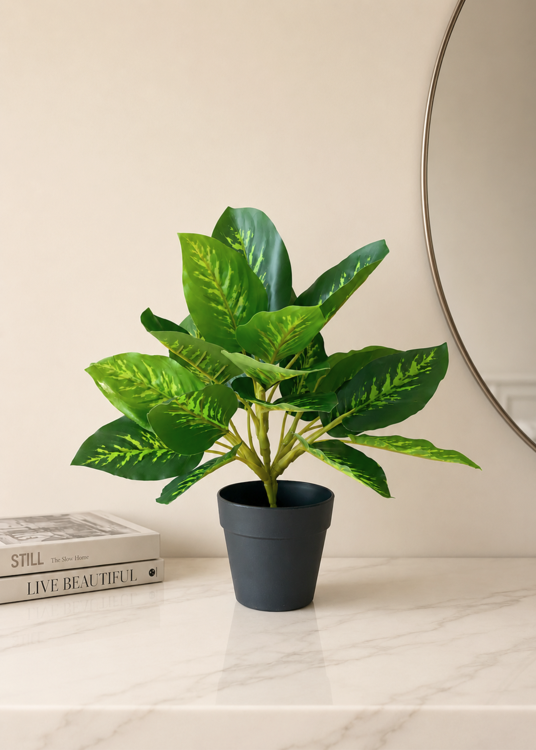 Artificial Golden Pothos Plant - 1 Feet