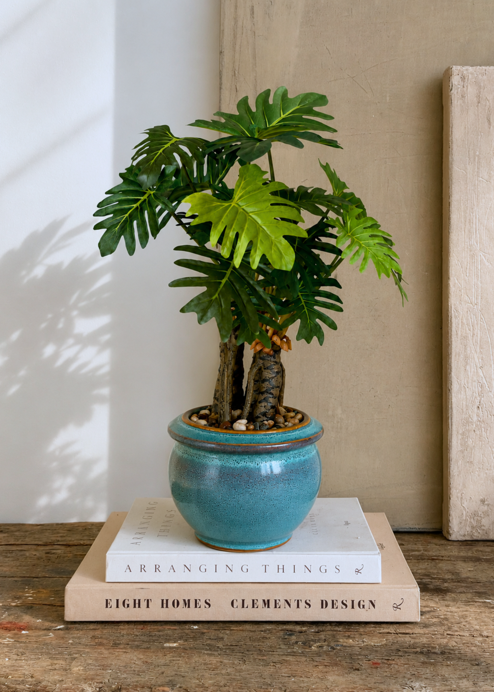 Artificial Split Leaf Philodendron Plant - 1.5 Feet