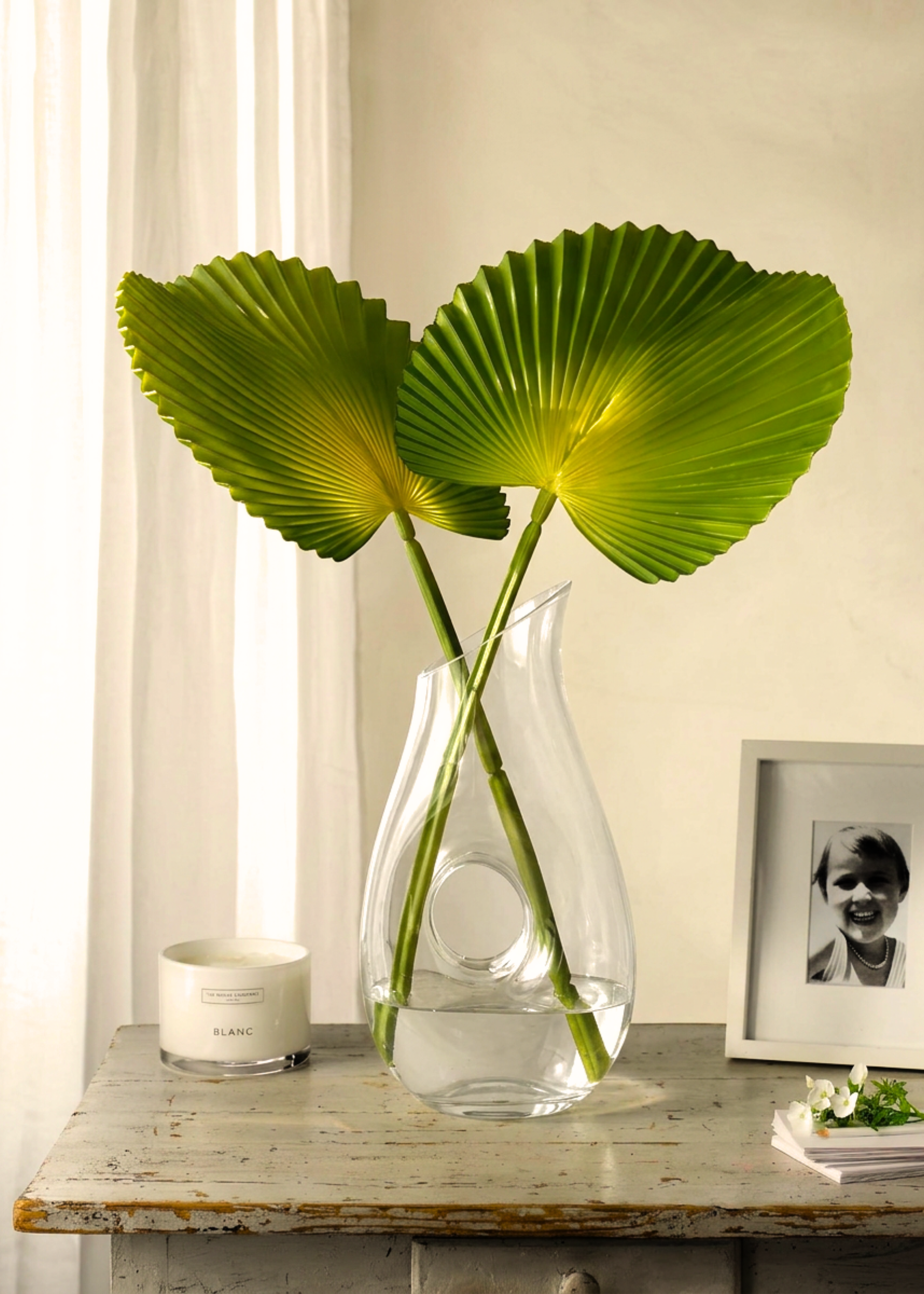 Artificial Fam Palm Sticks - Set of 2